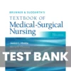 Brunner and Suddarth’s Textbook of Medical-Surgical Nursing 15th Edition Hinkle Test Bank Brunner and Suddarths Textbook of Medical-Surgical Nursing 15th Edition Hinkle Test Bank