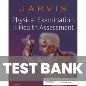 Jarvis Physical Examination And Health Assessment 8th Edition Test Bank
