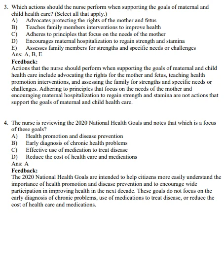 Maternal and Child Health Nursing 8th Edition Silbert-Flagg Test Bank Maternal and Child Health Nursing 8th Edition Silbert-Flagg Test Bank