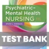 Psychiatric-Mental Health Nursing 8th Edition Videbeck Test Bank