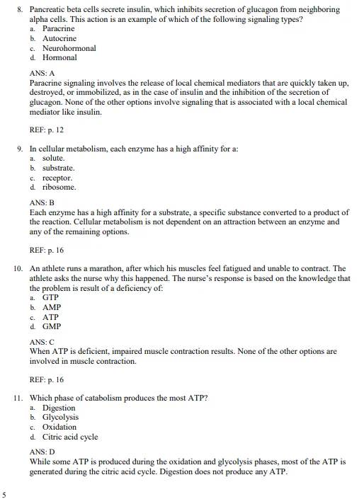 Understanding Pathophysiology 6th Edition Huether Test Bank