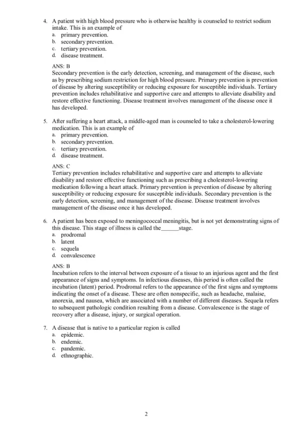 Pathophysiology 7th Edition Jacquelyn Banasik Test Bank