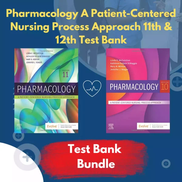 Pharmacology A Patient-Centered Nursing Process Approach 10th & 11th Edition Test Bank
