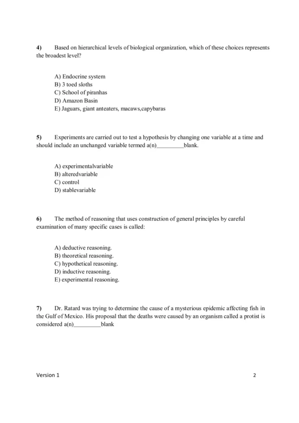Biology 13th Edition by Peter Raven Test Bank2 Biology 13th Edition by Peter Raven Test Bank