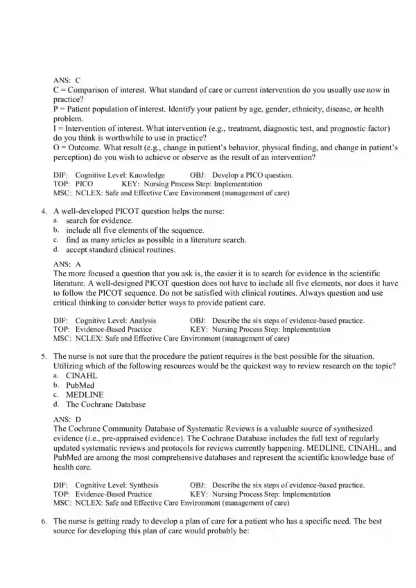 Clinical Nursing Skills and Techniques 10th Edition by Anne Griffin Perry Test Bank_Page2 Clinical Nursing Skills and Techniques 10th Edition by Anne Griffin Perry Test Bank