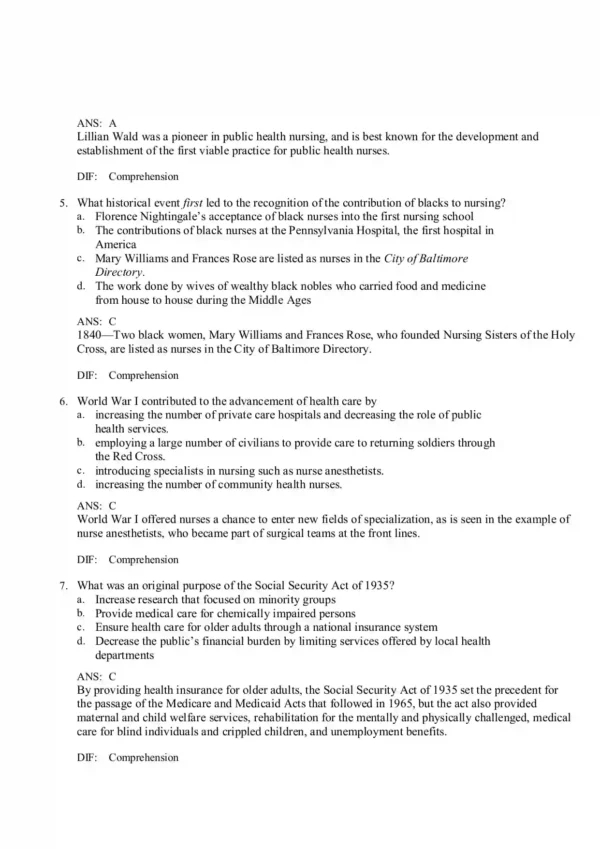 Contemporary Nursing 8th Edition by Barbara Cherry Test Bank_Page2 Contemporary Nursing 8th Edition by Barbara Cherry Test Bank
