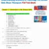 Understanding Anatomy & Physiology 3rd Edition Gale Sloan Thompson Test Bank