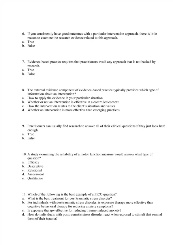 The Evidence-Based Practitioner Applying Research to Meet Client Needs Test Bank_Page2.webp-002 The Evidence-Based Practitioner Applying Research to Meet Client Needs Test Bank